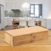 Natudeco Chopsticks Storage Box Spoons Organizer Japanese Chopsticks Case Tableware