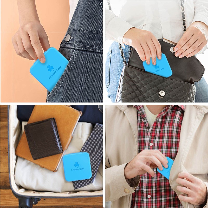 Retainer Case, ARGOMAX Aligner Case, Braces Box, 4 Piece Orthodontic