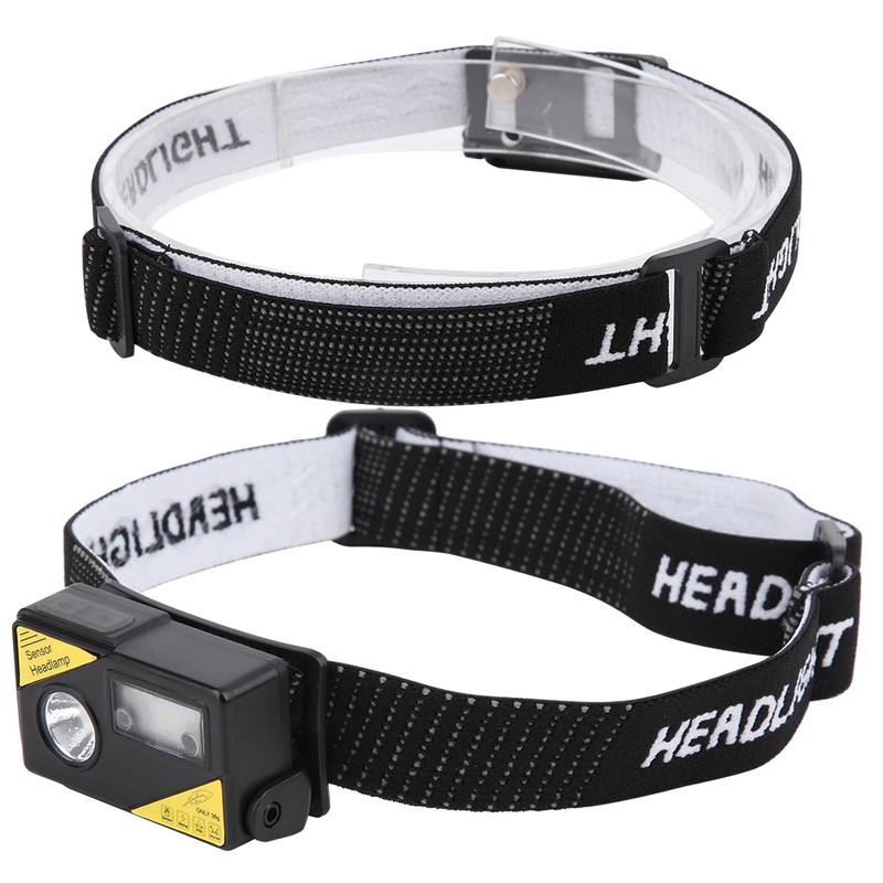 K180 LED Lightweight USB Charging Headlamp Hat Clip Integrated Induction