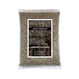 Hale Habitat & Seed Grain Sorghum Food Plot Seed, 5 lbs