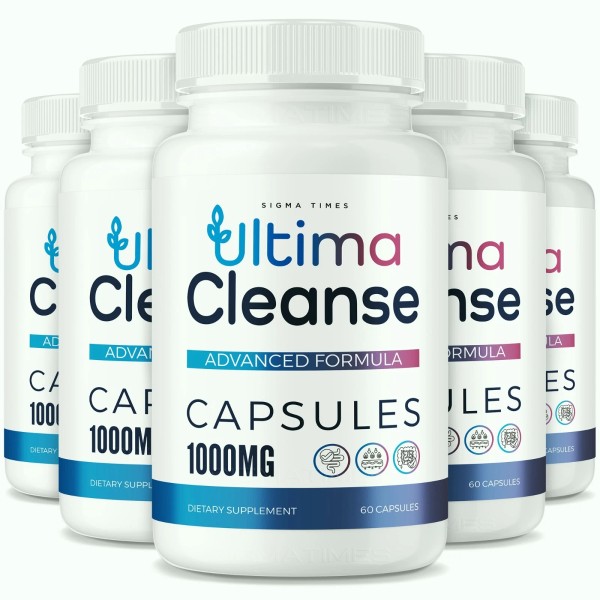 Sigma Times (5 pack) Ultima Cleanse Capsules - UltimaCleanse Natures