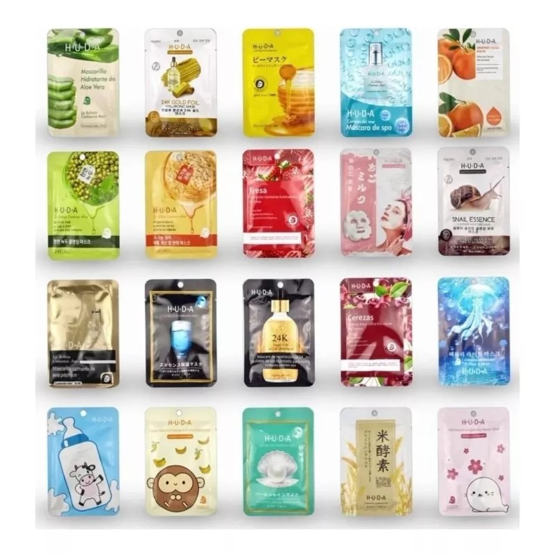 BELJA 20 Mascarillas Coreanas Faciales Surtidas
