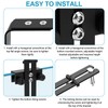 MEKOTRIN Adjustable Aquarium Light Bracket, Universal Aquarium Light Stand for