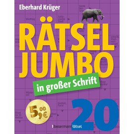 Rätseljumbo in großer Schrift 20