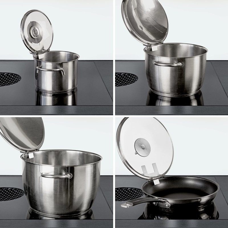 home3000 Topfi the Pot Lid Holder - Stainless Steel Holder