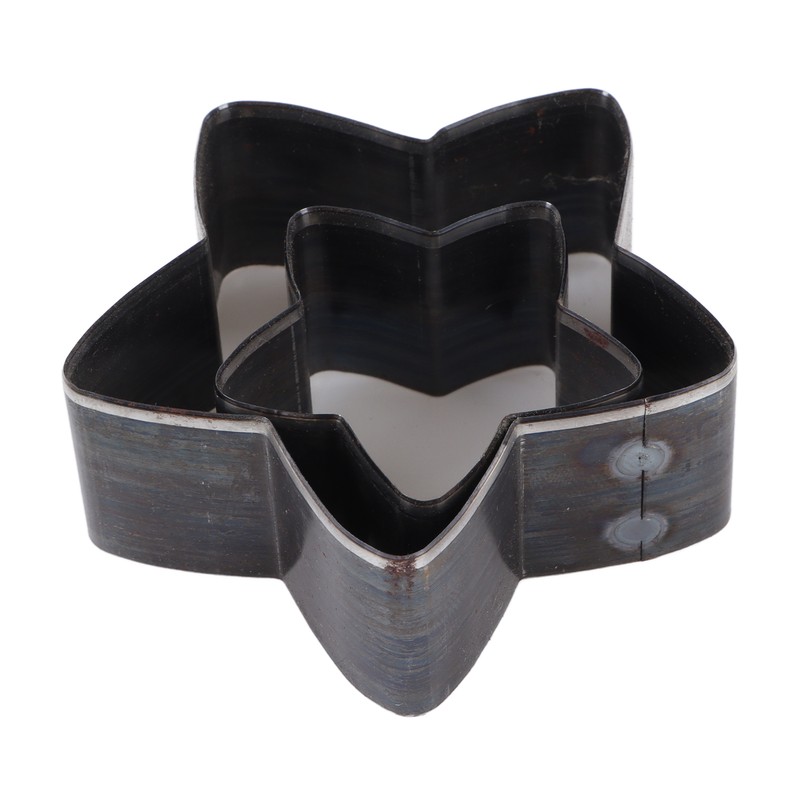 2Pcs Leather Cutting Die Star Shape Punch Cutter Craft Mould