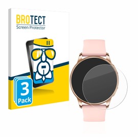 BROTECT Protective Glass for Levowatch F2 (Pack of 3) Protective Film Tempered Glass [Extremely Scratch-Resistant 9H, Anti-Fingerprint, Ultra Transparent]