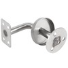 ZOENHOU 6Pack Stainless Steel Handrail Brackets, Flat Handrail Brackets, Stairway