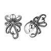 Suplight 925 Sterling Silver Octopus Ear Cuff Small Cartilage Cuff