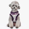 Puppia Huxley Vest Dog Harness Step-in Warm Winter Leopard Pattern