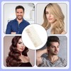 yueton 1 Pack Acetate Wide Tooth Comb Stylish White Comb