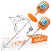 BOMATA Digital Meat & Candy Thermometer 2 Pack, Include 10"