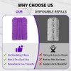 8 Pack Reusable Duster Pads for Swiffer - Washable Microfiber