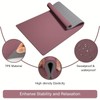 Eco-Friendly TPE Yoga Mat Non Slip 1/3" Thick (8 mm)