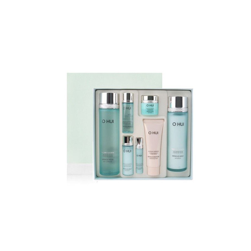 Ohui Miracle Aqua 2-piece set/skin lotion gift set / 오휘
