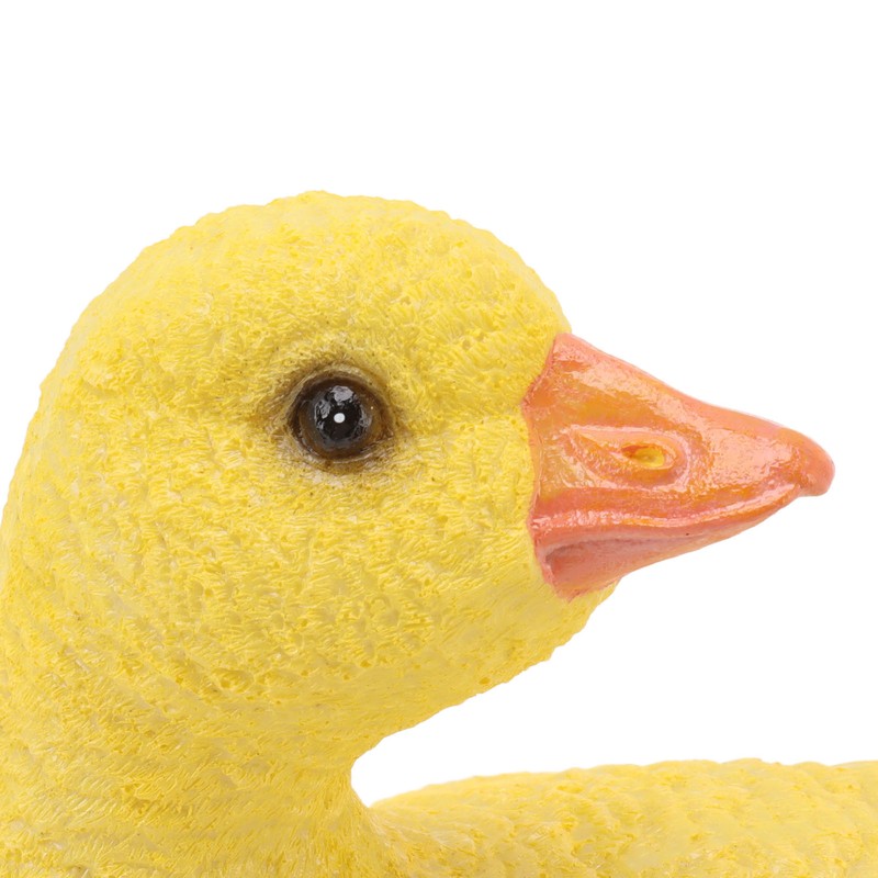 Duck Ornament Resin Weather Resistant Cute Vivid Expression Duck Statues