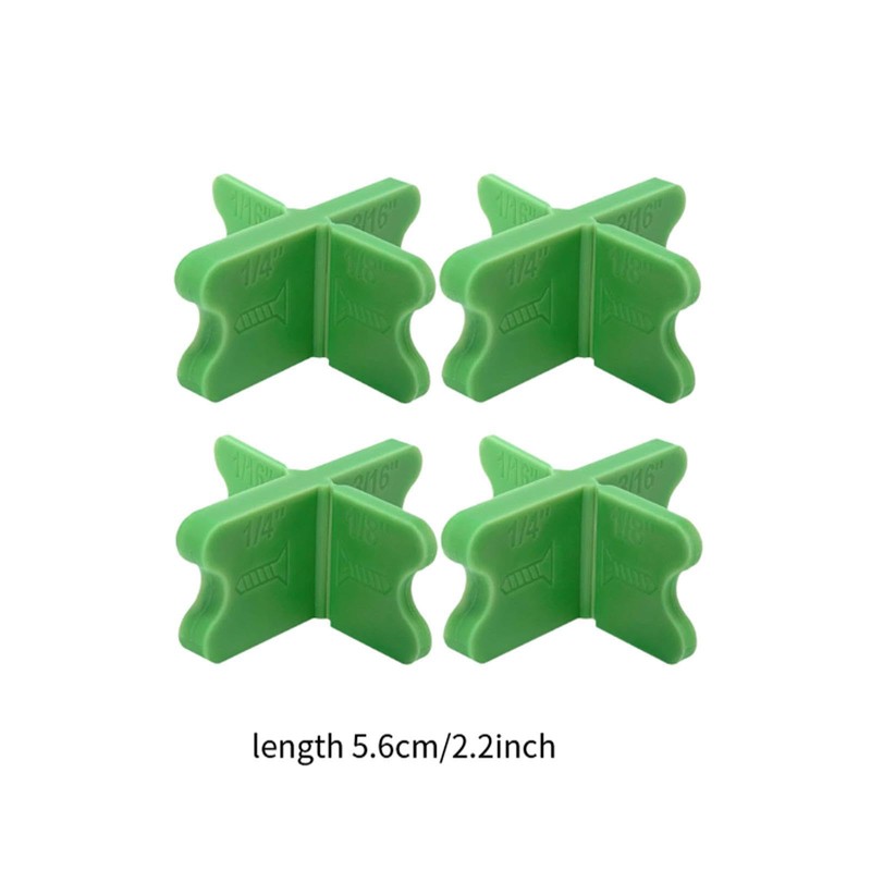 WeiLaiKeQi 4 Pack Deck Board Spacers for Hardwood Decking Tools