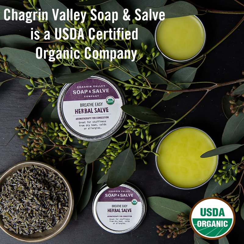 Chagrin Valley Soap & Salve Organic Herb Garden Organic Natural