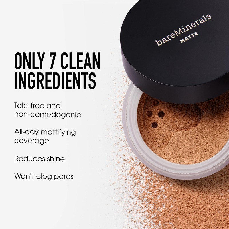 Original Matte Loose Mineral Foundation SPF 15, 03 Fairly Light,