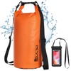 KYG Dry Bag wasserdichte Tasche, 10L/20L, mit Wasserdicht Handyhülle, Trockentasche