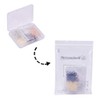 PH PandaHall 120pcs Earring Hooks, 4 Color Non-Allergenic Plastic Ear