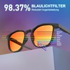 SURFOU Blue Light Filter Glasses for Men and Women, Blue