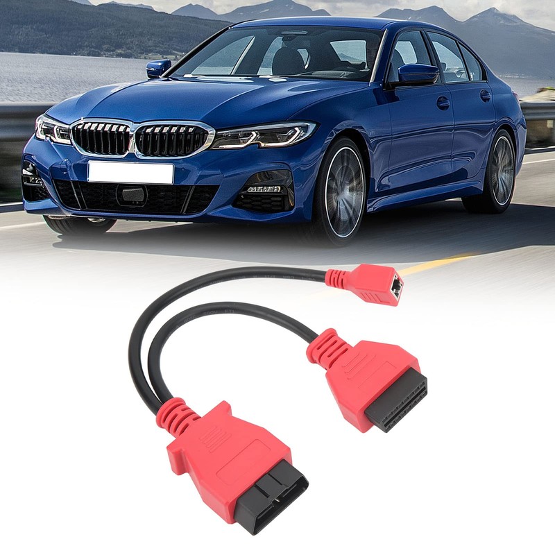 Diagnostic Connector Programming Cable Connector Ethernet OBD2 Cable Adapter for