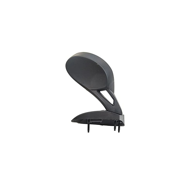 Polaris Mirror Assembly, Right, Gloss Black, Genuine OEM Part 2632247-070,