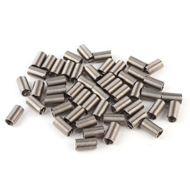 50Pcs Thread Inserts M10X1.25 Helicoil Inserts Fastener Stainless Steel Tool Threaded Sheath Wire Thread Sleeve Thread Protective Sleeve Helicoil M10X1.25 Heat Set Inserts (3D)