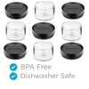 Dreamfarm Ortwo Lite Replacement Jars | Refillable Grinder | Salt,