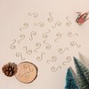 SAVITA 100pcs Ornament Hooks Christmas Tree, Christmas Hooks Christmas Tree