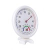 Thermometer Hygrothermograph Plastic TH108 Analog Temperature Humidity Meter Dial Shape