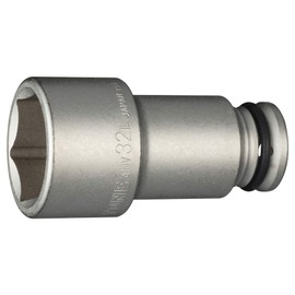TONE Impact Long Socket 4NV-32L Insertion Angle 1/2 inch (12.7 mm) Double Side Width 1.3 inches (32 mm)