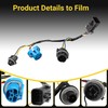 2PCS Headlight Wiring Harness 645-205 22740620 22740621- Direct Fit for