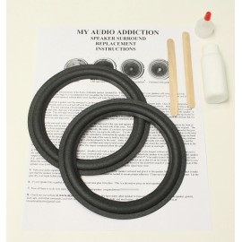 Audio Addiction JBL 115 115 H  6.5 SPEAKER FOAM SURROUND REPAIR KIT !!!!