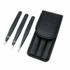 Tweezers Set - Professional Stainless Steel Tweezers for Eyebrows -