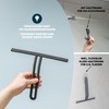bremermann Shower Squeegee Set, Shower Squeegee with Wall Mount, Window