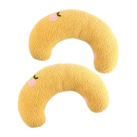POPETPOP Almohadas de Gato en Forma de U para Cuello, Lavables, Suaves y Cómodas, Tamaño Pequeño, para Descanso y Viajes, Ideales para Gatos y Perros 