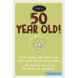 50th Birthday Card for Him, Funny 50th Birthday Card Men, Happy 50th Birthday Card Him, 50th Birthday Male Card, Greetings Card