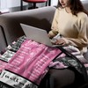 Christian Gifts for Women Blanket Inspirational Religious Soft Warm Flannel