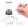 9pcs Screwdriver Set Flathead CrossHead Screwdrivers Kit with Rotating Base