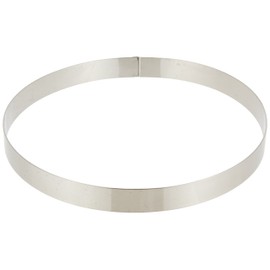 Endo Shoji Total Kitchen Goods Pizza Ring, 18-0 Stainless Steel, Made in Japan
