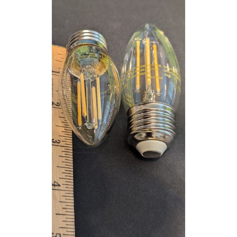 Greenlite B10 Chandelier Bulbs LED 4W Dimmable 40W Equivalent NEW
