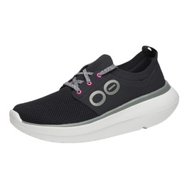 OOFOS OOmy Stride Recovery Shoe, White & Black - Women’s Size 5