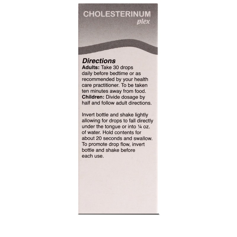 UNDA Cholesterinum Plex | Homeopathic Remedy Supports Liver Health |