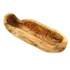 D, O.M. Bread Bowl Approximately 30 cm from Olive Wood