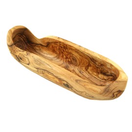 D, O.M. Bread Bowl Approximately 30 cm from Olive Wood