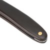 Sandalwood Handle Vintage Straight Manual Razor Holder Stainless Steel Beard