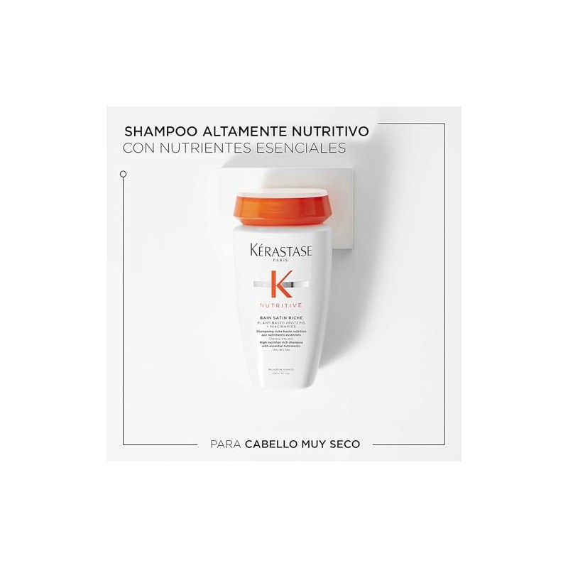 KÉRASTASE SET Shampoo Nutritive Bain Satin Riche 250 ml +