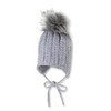 Sterntaler Unisex Baby Knitted Hat, silver mel.